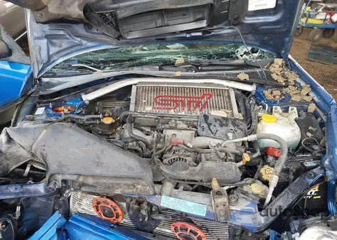 2002 Subaru Impreza Wrx z USA, uszkodzony, nr VIN JF1GD29682G527239